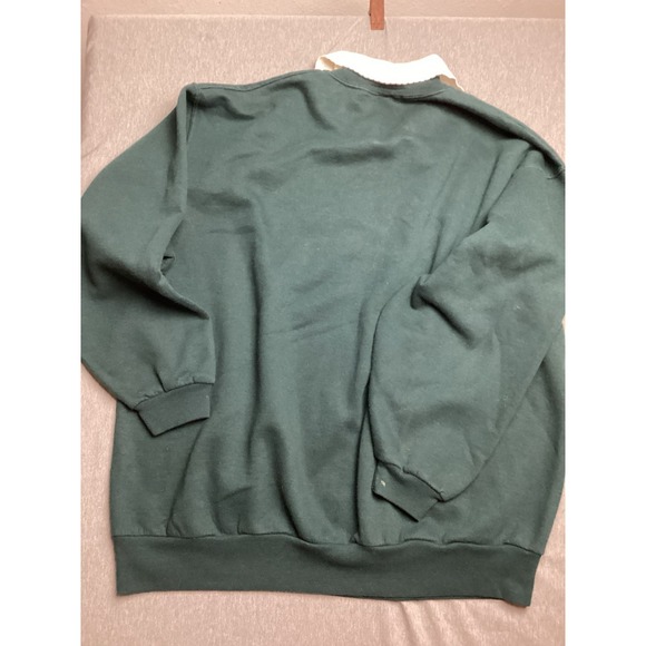 Vintage Morning Sun Sweater Womens Winter 1xl Embroidered Collar 90s Christmas - Picture 7 of 9